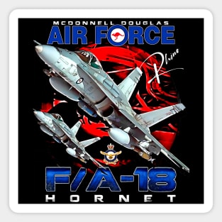 RAAF Australian Air Force FA18 Hornet Fighterjet Magnet